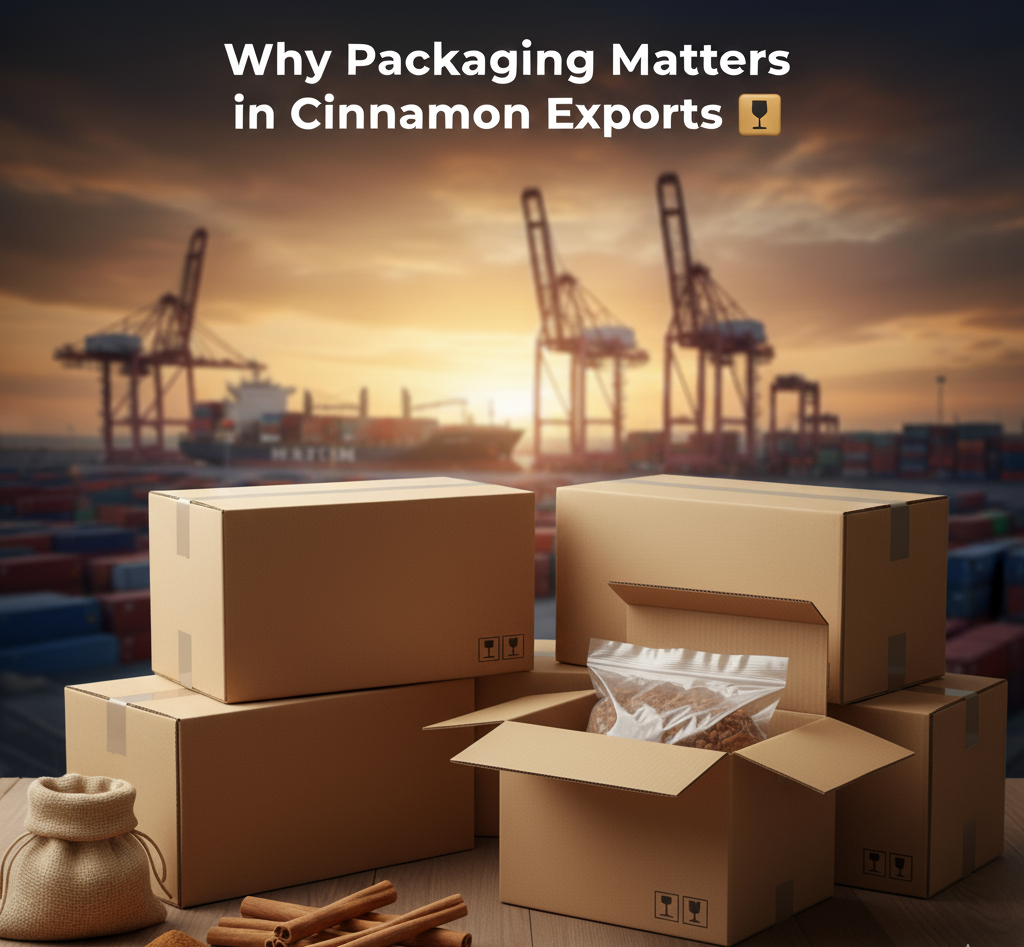 Packaging Excellence: How SD Ceylon Preserves Cinnamon Freshness from Sri Lanka to the World